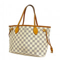 Louis Vuitton Tote Damier Azur Neverfull PM White