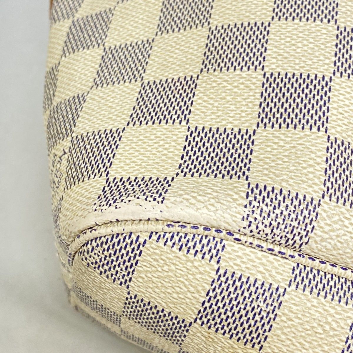 Louis Vuitton Tote Damier Azur Neverfull PM White — view 6