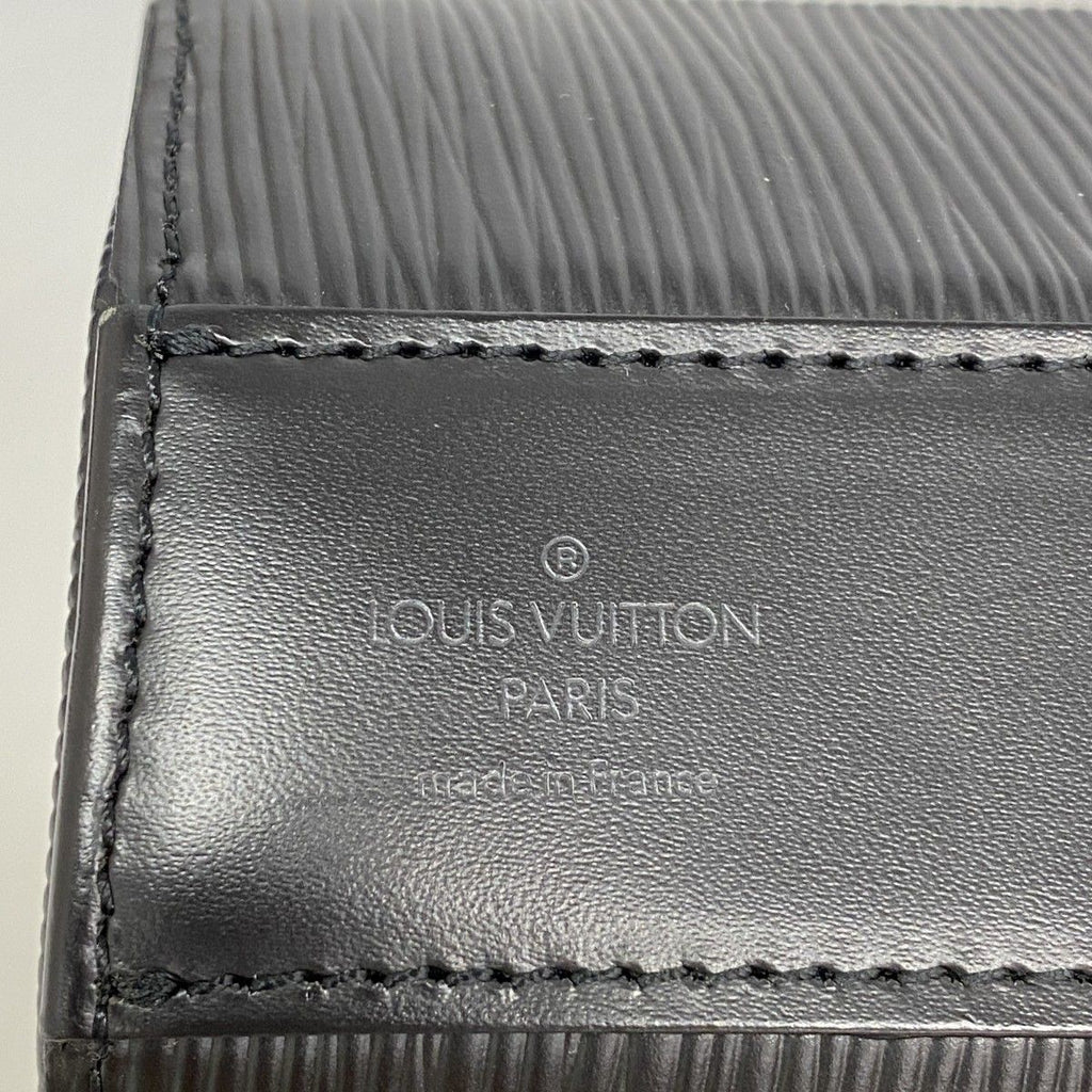 Louis Vuitton Shoulder Bag Epi Sac Saw Noir — view 5