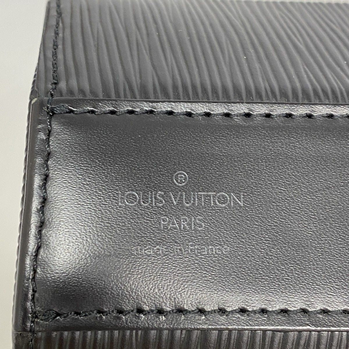 Louis Vuitton Shoulder Bag Epi Sac Saw Noir — view 5
