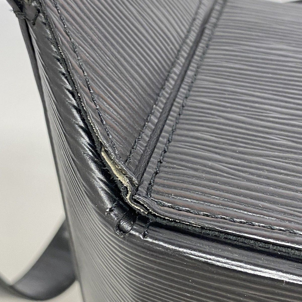 Louis Vuitton Shoulder Bag Epi Sac Saw Noir — view 8