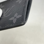 Louis Vuitton Coin Case Monogram Eclipse Card Holder Black — view 5