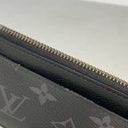 Louis Vuitton Coin Case Monogram Eclipse Card Holder Black — view 7