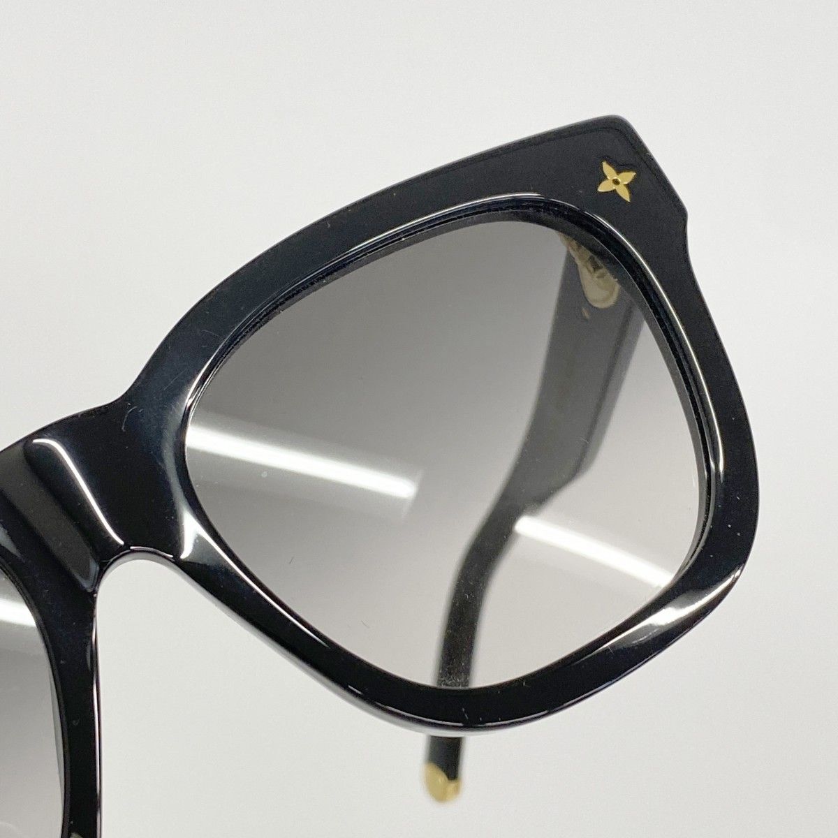 Louis Vuitton Sunglasses My Monogram Square Black Cles Diamonds Eyewear — view 7