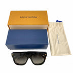 Louis Vuitton Sunglasses My Monogram Square Black Cles Diamonds Eyewear — view 8