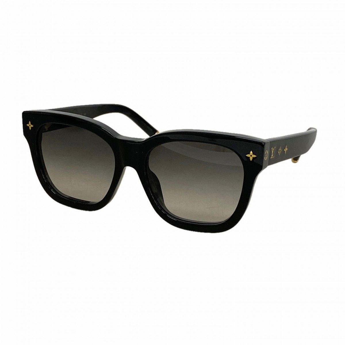 Louis Vuitton Sunglasses My Monogram Square Black Cles Diamonds Eyewear