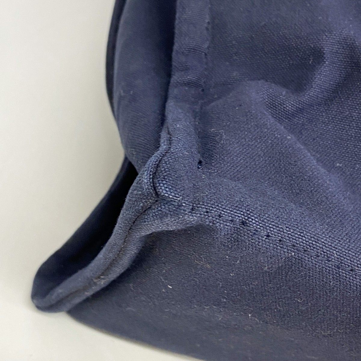 Hermes Tote Fourre Tout GM Canvas Navy Silver — view 6