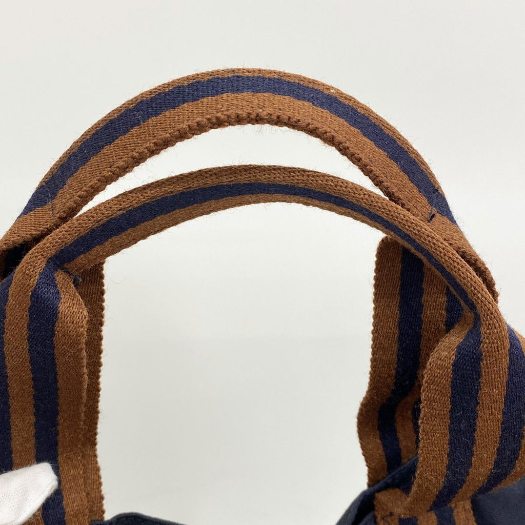 Hermes Tote Fourre Tout GM Canvas Navy Silver — view 8