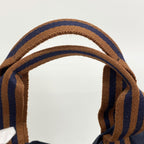 Hermes Tote Fourre Tout GM Canvas Navy Silver — view 8
