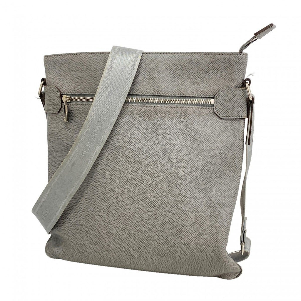 Louis Vuitton Shoulder Bag Taiga Sasha Glacier