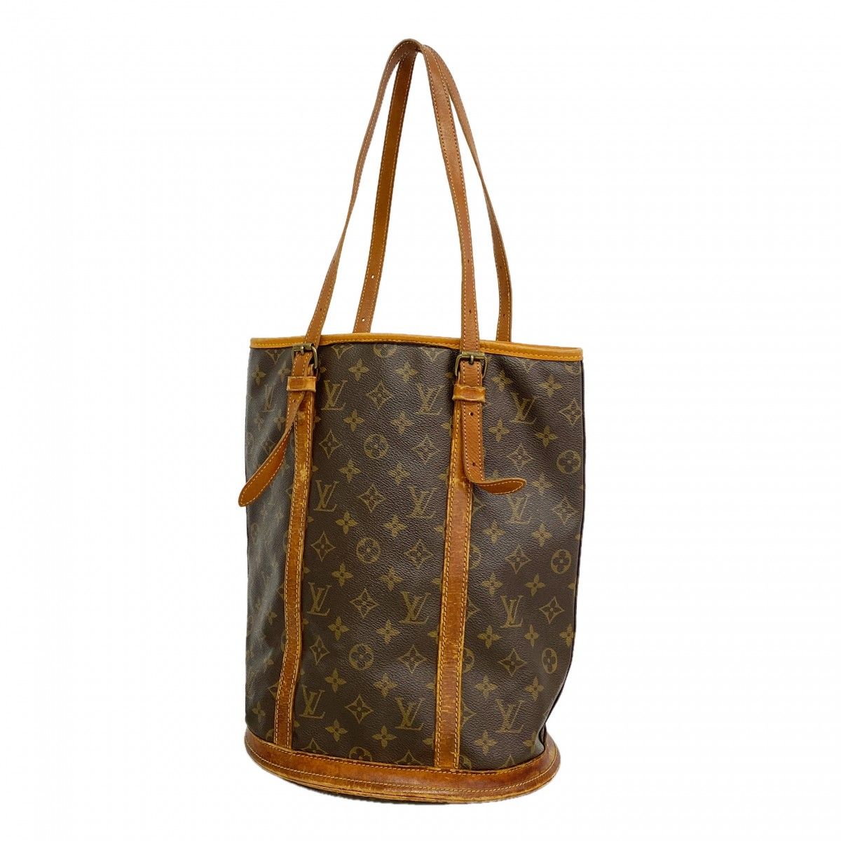 Louis Vuitton Tote Monogram Bucket GM Brown