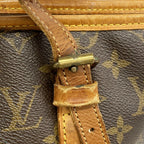 Louis Vuitton Tote Monogram Bucket GM Brown — view 8