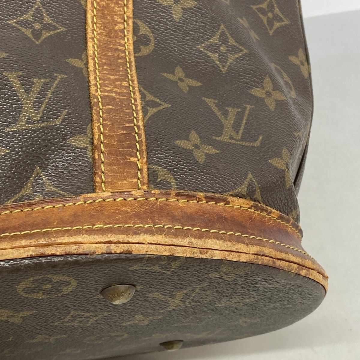 Louis Vuitton Tote Monogram Bucket GM Brown — view 7