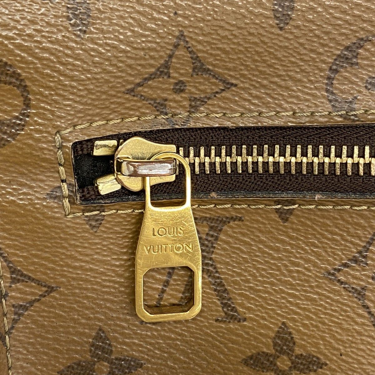 Louis Vuitton Tote Monogram Reverse Pochette Metis MM Brown 2-Way — view 7