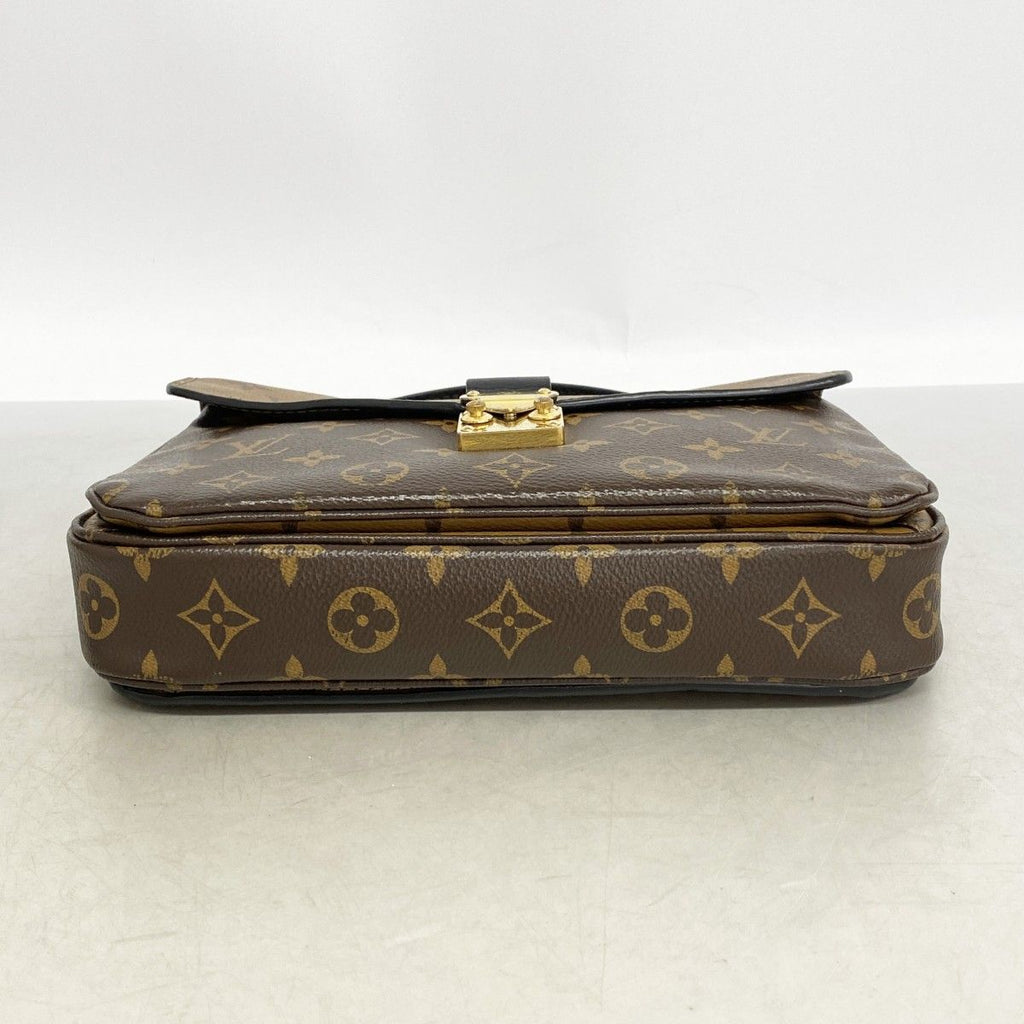 Louis Vuitton Tote Monogram Reverse Pochette Metis MM Brown 2-Way — view 3