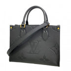 Louis Vuitton Handbag Monogram Empreinte On The Go PM Noir 2-Way