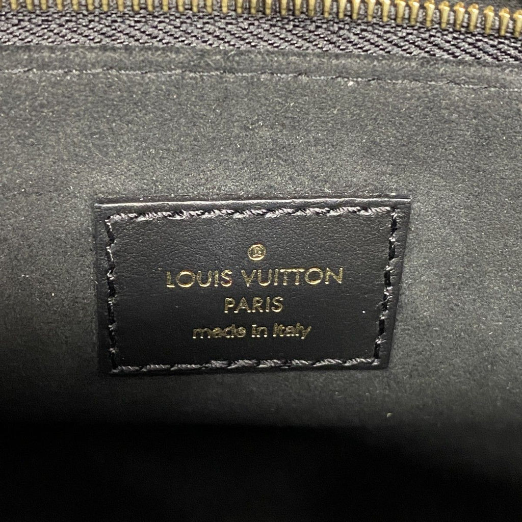 Louis Vuitton Handbag Monogram Empreinte On The Go PM Noir 2-Way — view 5
