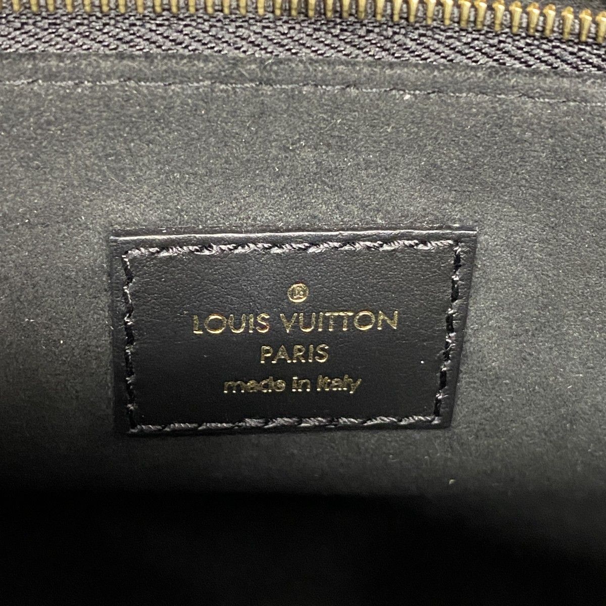 Louis Vuitton Handbag Monogram Empreinte On The Go PM Noir 2-Way — view 5