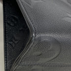 Louis Vuitton Handbag Monogram Empreinte On The Go PM Noir 2-Way — view 6