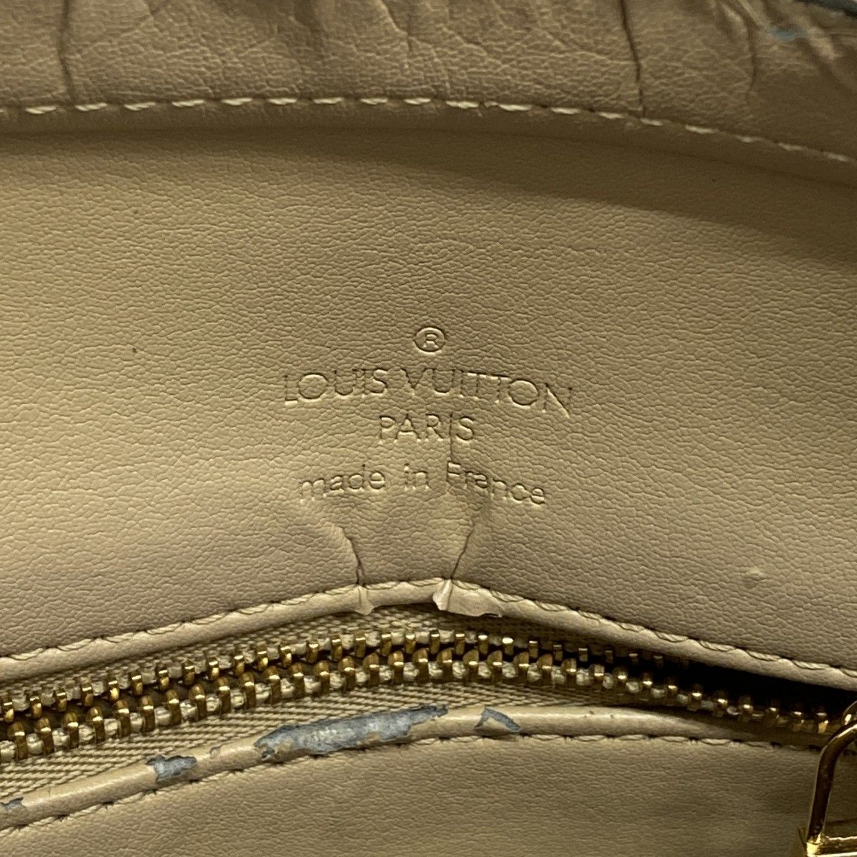 Louis Vuitton Tote Vernis Houston Beige — view 5
