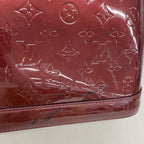 Louis Vuitton Handbag Vernis Alma PM Rouge Fauvist — view 7