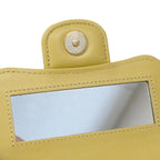 Chanel Handbag Quilted Lambskin Beige Champagne Gold 2-Way — view 6