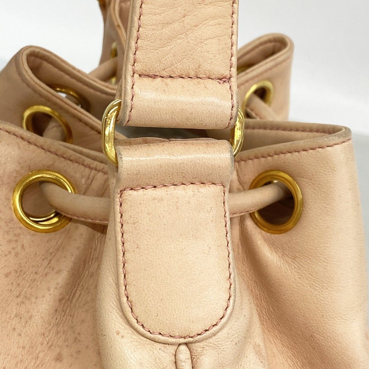 Chanel Shoulder Bag Lambskin Pink Gold — view 9
