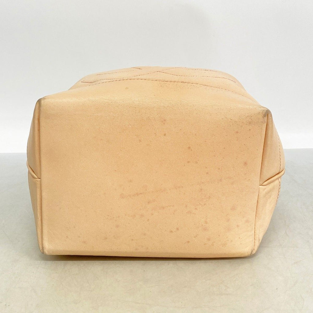 Chanel Shoulder Bag Lambskin Pink Gold — view 3