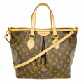 Louis Vuitton Handbag Monogram Palermo PM Brown 2-Way