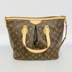 Louis Vuitton Handbag Monogram Palermo PM Brown 2-Way — view 9