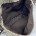 Gucci Shoulder Bag GG Supreme Beige Brown Silver — view 4