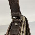Gucci Shoulder Bag GG Supreme Beige Brown Silver — view 7