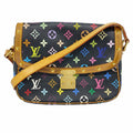Louis Vuitton Shoulder Bag Monogram Multicolor Sologne Noir