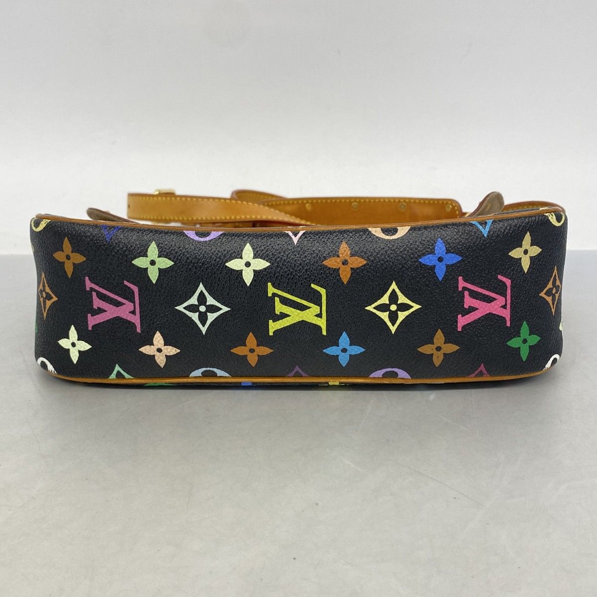Louis Vuitton Shoulder Bag Monogram Multicolor Sologne Noir — view 3