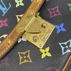 Louis Vuitton Shoulder Bag Monogram Multicolor Sologne Noir — view 6