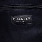 Chanel Tote Denim Navy Silver 2-Way — view 5