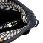 Chanel Tote Denim Navy Silver 2-Way — view 6