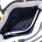 Chanel Tote Denim Navy Silver 2-Way — view 4