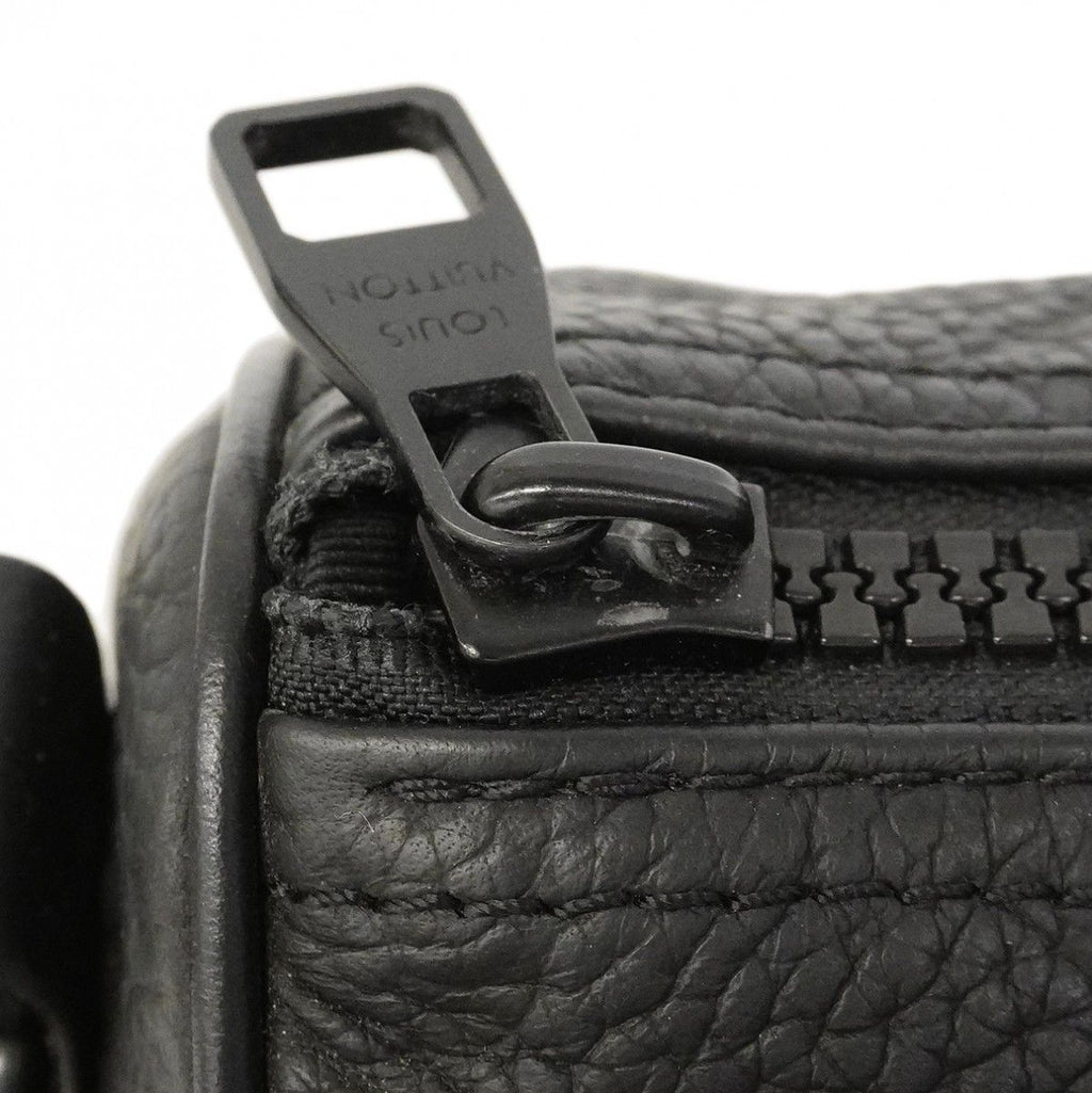 Louis Vuitton Handbag Monogram Taurillon Keepall Bandouliere 25 Black 2-Way — view 9