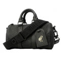 Louis Vuitton Handbag Monogram Taurillon Keepall Bandouliere 25 Black 2-Way