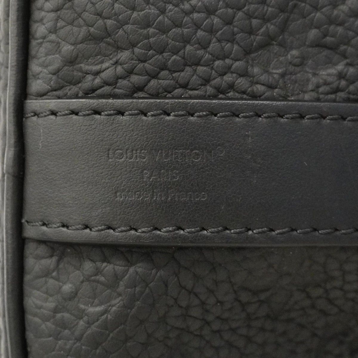 Louis Vuitton Handbag Monogram Taurillon Keepall Bandouliere 25 Black 2-Way — view 5