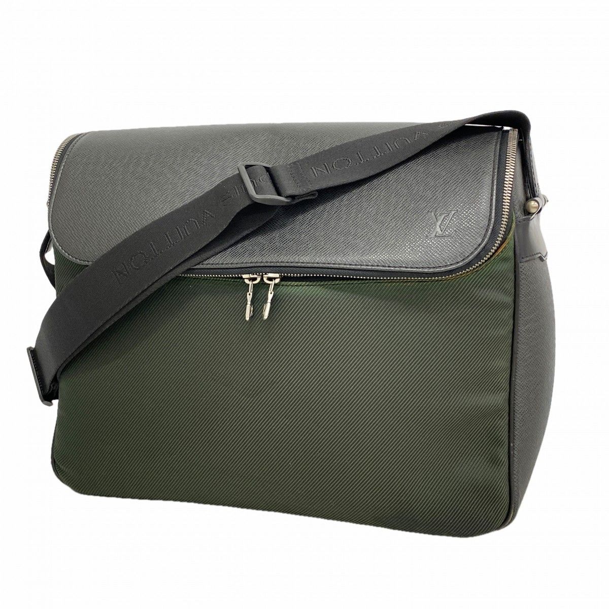 Louis Vuitton Shoulder Bag Taiga Ardoise