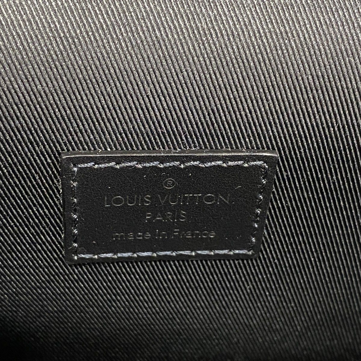 Louis Vuitton Shoulder Bag Monogram Eclipse Steamer Wearable Wallet Black — view 5