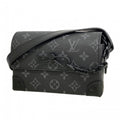 Louis Vuitton Shoulder Bag Monogram Eclipse Steamer Wearable Wallet Black