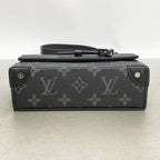 Louis Vuitton Shoulder Bag Monogram Eclipse Steamer Wearable Wallet Black — view 3