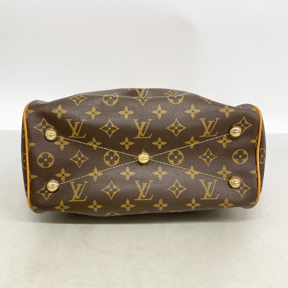Louis Vuitton Handbag Monogram Tivoli PM Brown — view 3