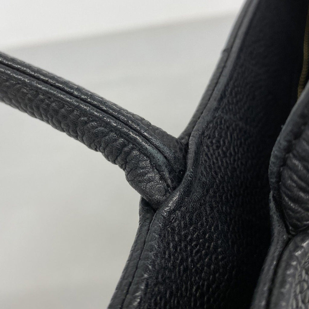 Chanel Tote Reissue Caviar Leather Black Gold — view 8