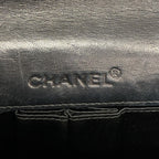 Chanel Shoulder Bag Choco Bar Lambskin Black Silver — view 5
