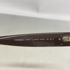 Chanel Sunglasses Acetate Brown Champagne Gold Eyewear — view 3