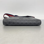 Gucci Shoulder Bag GG Supreme Black Silver — view 3